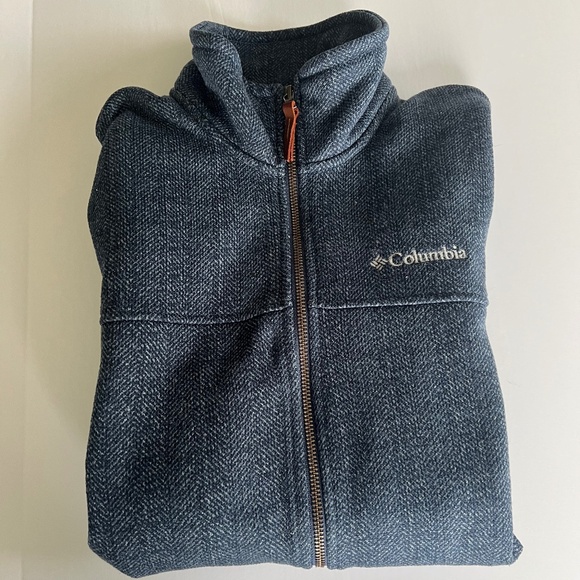 Columbia Full Zip Lightly Fleece Lined Activewear jacket Size XS - Picture 5 of 14